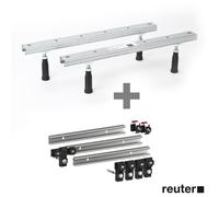Ideal Standard Hotline Pieds de baignoire avec lot de 3 rails MEPA, K731867+190031,