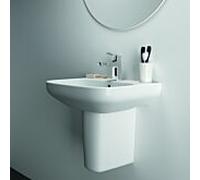 Ideal Standard i.life A lavabo T451101 avec trou pour robinetterie, avec trop-plein, 60 x 48 x 18 cm, blanc