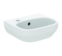 Ideal Standard - I.Life A Lave-mains de 350 mm avec trou de robinetterie à gauche - Blanc