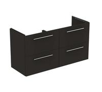 Ideal Standard i.Life A - Meuble lavabo, 120x63x44 cm, 4 tiroirs, gris anthracite mat T5513NV