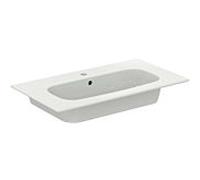 Ideal Standard i.life A lavabo paquet K8744NV 84x46x64,5cm, trou pour 2000 , poignée noir mat, gris carbone mat