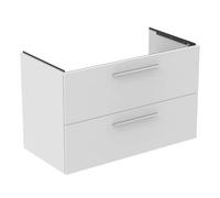Ideal Standard i.life B meuble sous-vasque T5584DU 2 tiroirs, siphon à gauche 1000x505x630mm, blanc mat