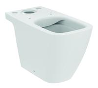 Ideal Standard i.life B Combiné WC au sol, RimLS+, sans bord de rinçage, T461201, Couleur: Blanc