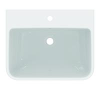 Ideal Standard Lavabo i.life B T460701 avec trou pour robinetterie, trop-plein 60x48x18 cm Blanc