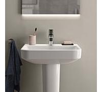Ideal Standard lavabo i.life B T534401 avec trou pour robinetterie, sans trop-plein, 55 x 44 x 18 cm, blanc