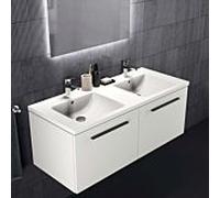 Ideal Standard i.Life B - Meuble-vasque, 120x44x51 cm, 2 tiroirs, blanc mat T5277DU