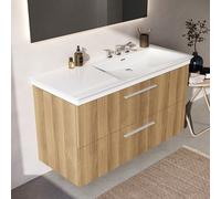 Ideal Standard i.life B meuble sous-vasque T5587NX 2 siphon extractible à droite, 1200x505x630 mm, chêne naturel