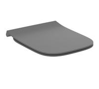 Ideal Standard Abattant WC i.life B T500358 – sandwich, à descente amortie – Gris