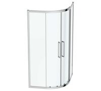 Ideal Standard i.Life - Cabine de douche 90x90 cm, silver bright / verre clair T4935EO