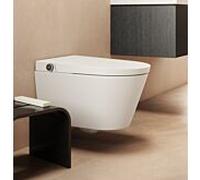 Ideal Standard i.Life E Shower - WC K875501 40x61x42,5 cm, sans rebord, 4 jets, sèche-cheveux, veilleuse, blanc