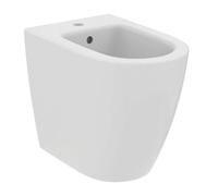 Ideal Standard i.Life O - Bidet à poser, avec trop-plein, trou pour robinetterie, blanc T569001