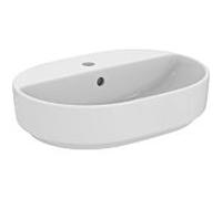 Ideal Standard i.life O lavabo T573401 55x40x15,5cm, avec trou pour robinet/trop-plein, blanc