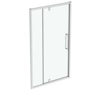 Ideal Standard i.Life - Porte de douche pivotanteante 120 cm, silver bright / verre clair T4939EO