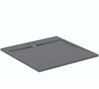 Ideal Standard i.Life - Receveur de douche 100x100 cm, Anti-Slip, gris T5234FS