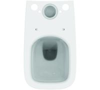 Ideal Standard i.life S Combinaison WC surbaissé RimLS+, sans bord, blanc, T459601