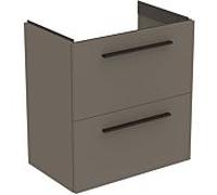 Ideal Standard i.life S meuble sous- 801 match2 coulissants, 60 x 37,5 x 63 cm, grège mat