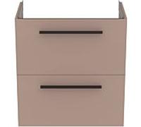 Ideal Standard i.life S meuble sous- 801 match2 coulissants, 60 x 37,5 x 63 cm, gris carbone mat