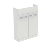 Ideal Standard i.Life S - Meuble sous lavabo, 60x21x83 cm, 2 portes, blanc mat T5298DU