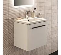 Ideal Standard i.life S lavabo pour meuble T4591MA avec trou pour robinetterie et trop-plein, 51 x 38,5 x 18 cm, blanc Ideal Plus