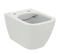 Ideal Standard - i.life S, WC suspendu RimLS+ à profondeur réduite de seulement 48 cm et fixations entièrement cachées, blanc