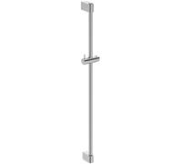 Ideal Standard Idealrain Barre de douche, Hauteur 944 mm - Chrome | 944 mm Barre de douche avec support de douche réglable par bouton-poussoir, support mural réglable en hauteur, BE401AA