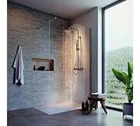 Ideal Standard Idealrain Ceratherm T50 Système de douche A7230AA avec thermostat de douche et tablette de douche, chromé