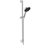 Ideal Standard Idealrain Combinaison de douche Solos A7898AA barre 903 mm, douchette à main avec 3 fonctions, chromée
