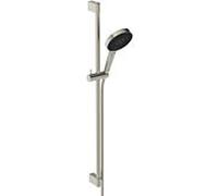 Ideal Standard Combinaison de douche Idealrain Solos A7898GN barre 903 mm, douchette à main avec 3 fonctions, tempête d'argent