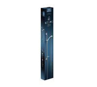 Ideal Standard Idealrain Set de douche avec barre et tablette, 3 jets, B9417AA,