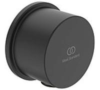 Ideal Standard Idealrain coude mural BC808XG soie noir, pour 2000 douche match2 / 2 "