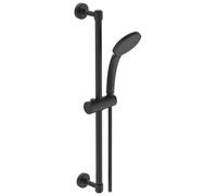 Ideal Standard Idealrain - Ensemble de douchette à main, barre et flexible, noir BD142XG