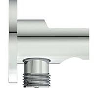 Ideal Standard Idealrain Ideal Standard raccordement mural Atelier BC807AA avec support de douche, UP G1 / 2, rond, chromé