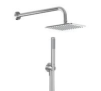 Ideal Standard Idealrain - Set de douche sans mitigeur, 20x20 cm, chrome BD390AA
