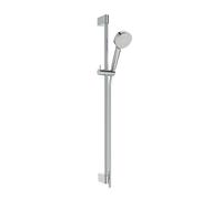 Ideal Standard Idealrain - Set de pommeau de douche, barre et flexible, 2 jets, chrome BE236AA
