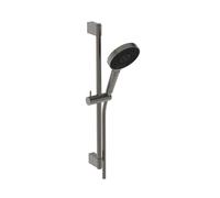 Ideal Standard Idealrain Solos - Pomme de douche, tige et flexible, 3 jets, EcoFlow, Magnetic Grey A7897A5