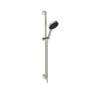 Ideal Standard Idealrain Solos - Pomme de douche, tige et flexible, 3 jets, EcoFlow, Silver Storm A7898GN
