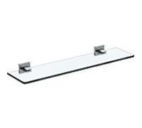 Ideal Standard IOM Cube Étagère en verre E2206AA 50,8 cm, en verre dépoli, avec kit de montage, chromé