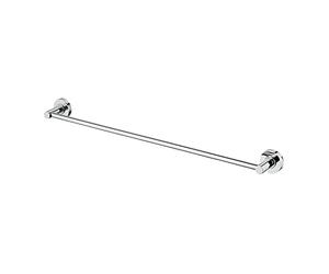 Ideal Standard IOM Porte Serviette Salle de Bain Largeur 60 cm Finition Chrome Rosaces Rondes Fixation Murale & Kit Installation Inclus A9118AA