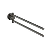 Ideal Standard IOM - Porte-serviettes, pivotant, longueur 37 cm, Magnetic Grey A9131A5