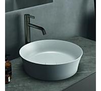 Ideal Standard Ipalyss E1398V1 40x40x12cm, sans trop-plein / trou du robinet, blanc soyeux