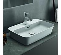 Ideal Standard Ipalyss E207701 55x38x14,5cm, avec trop-plein, 1 trou pour robinet, blanc