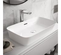 Ideal Standard Ipalyss E207801 55x38x12cm, avec trop-plein, sans trou pour robinetterie, blanc