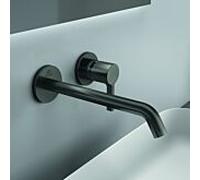 Ideal Standard Joy A7379A5 pour mur mitigeur lavabo , bec 220 mm, gris magnétique