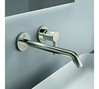 Ideal Standard Joy A7379GN pour mitigeur Joy mural, bec 220 mm, Silver Storm