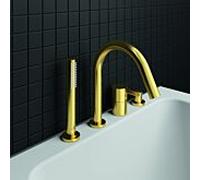 Ideal Standard Joy Ideal Standard 4 trous BC789A2 pour montage sur rebord de baignoire, avec bec, or brossé