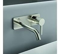 Ideal Standard Joy Ideal Standard A7380GN pour mur mitigeur lavabo , bec 180 mm, Silver Storm
