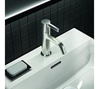 Ideal Standard Joy mitigeur lavabo BC776GN sans garniture de mitigeur lavabo , saillie 110 mm, Silver Storm