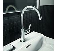 Ideal Standard Joy mitigeur lavabo BC777AA bec haut, pivotante , avec garniture de vidage , saillie 169 mm, chromé