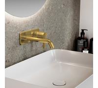 Ideal Standard Joy Ideal Standard A7380A2 pour mur mitigeur lavabo , bec 180 mm, or brossé