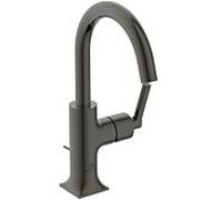 Ideal Standard Joy Neo Piccolo mitigeur de lavabo BD147A5 avec garniture de vidage , projection 140mm, avec métal garniture de vidange , gris magnétique
